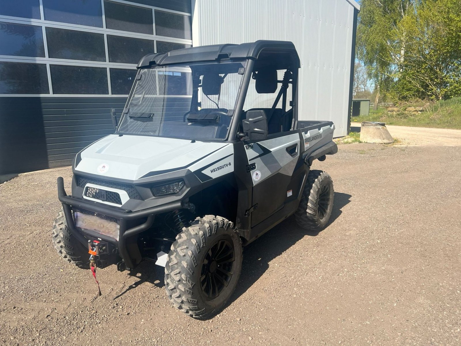 ATV & Quad del tipo Hisun Frelander EV, Neumaschine In Klempau (Immagine 4)