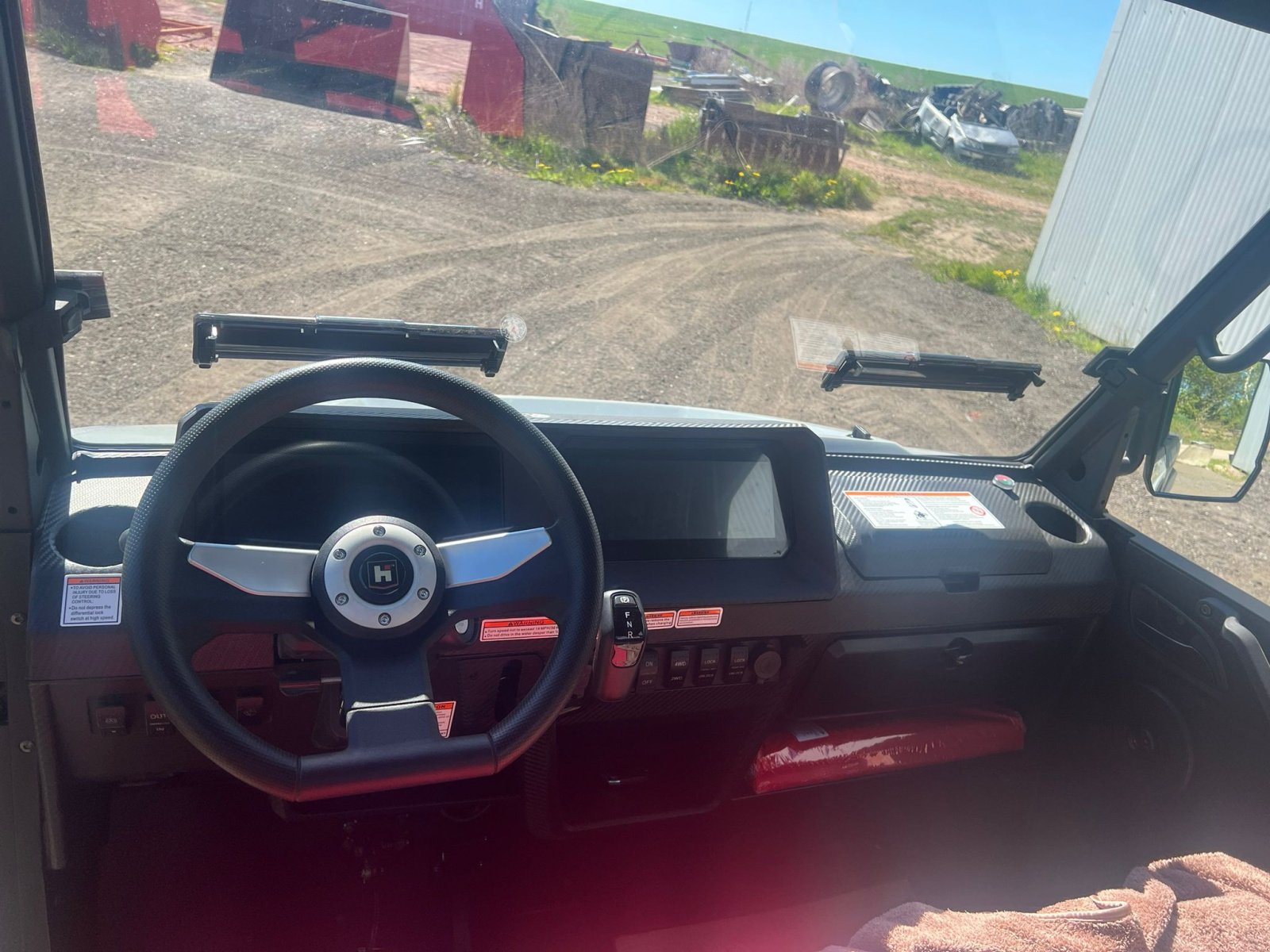 ATV & Quad del tipo Hisun Frelander EV, Neumaschine In Klempau (Immagine 9)