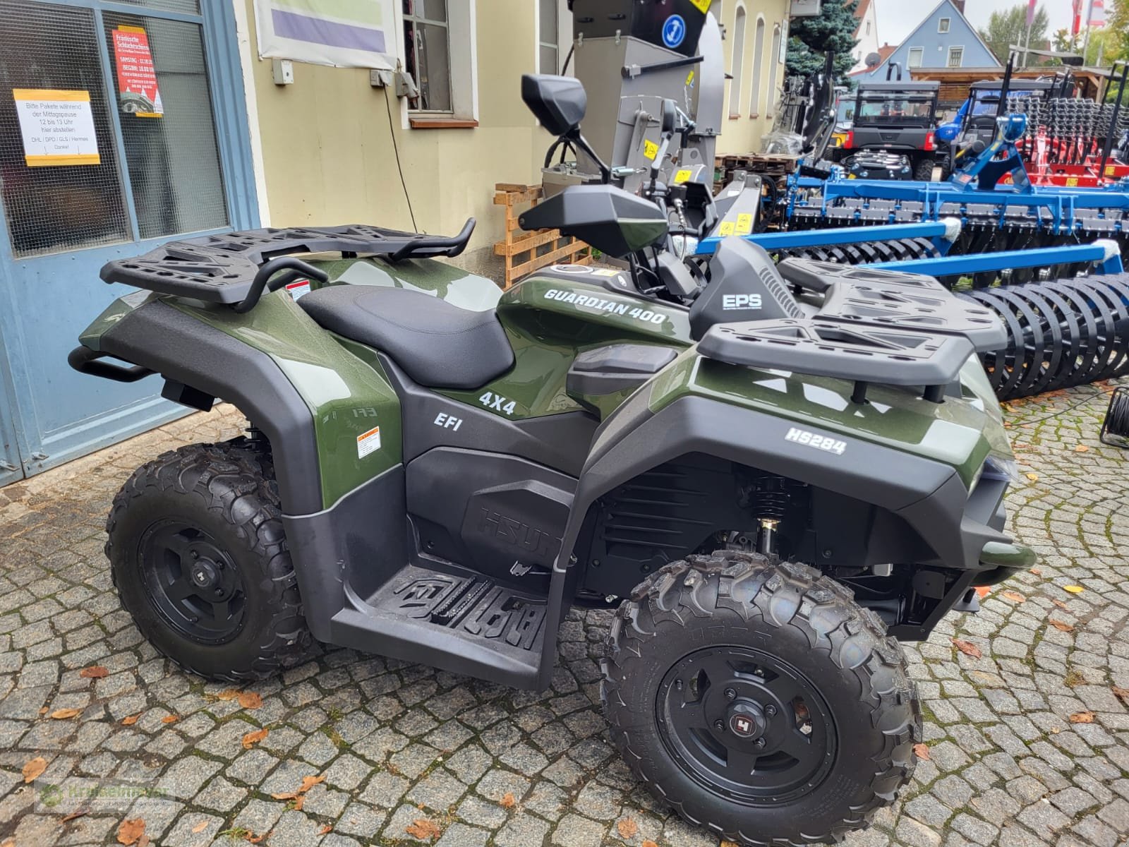 ATV & Quad του τύπου Hisun Guardian 400 4x4 Allrad + Lenkerschutz + Gepäckträger v/h NEU MODELL 2025 Quad & ATV, Neumaschine σε Feuchtwangen (Φωτογραφία 5)