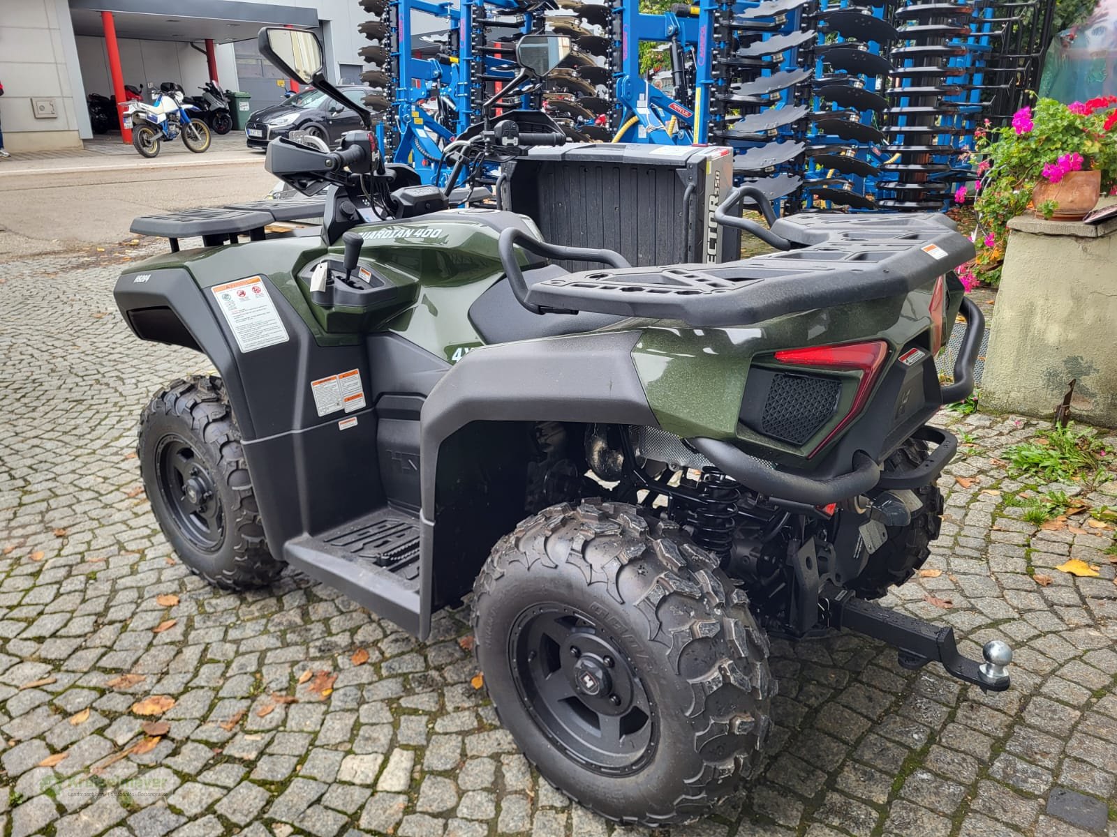 ATV & Quad του τύπου Hisun Guardian 400 4x4 Allrad + Lenkerschutz + Gepäckträger v/h NEU MODELL 2025 Quad & ATV, Neumaschine σε Feuchtwangen (Φωτογραφία 9)