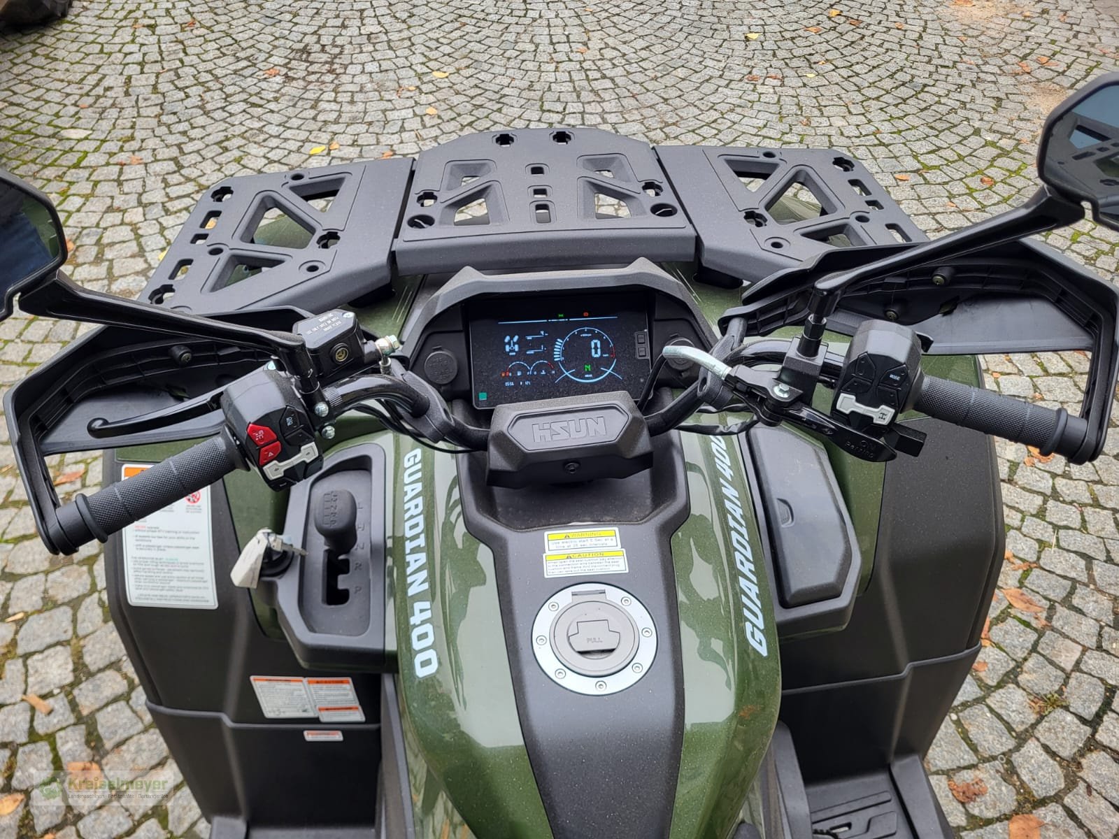 ATV & Quad του τύπου Hisun Guardian 400 4x4 Allrad + Lenkerschutz + Gepäckträger v/h NEU MODELL 2025 Quad & ATV, Neumaschine σε Feuchtwangen (Φωτογραφία 10)