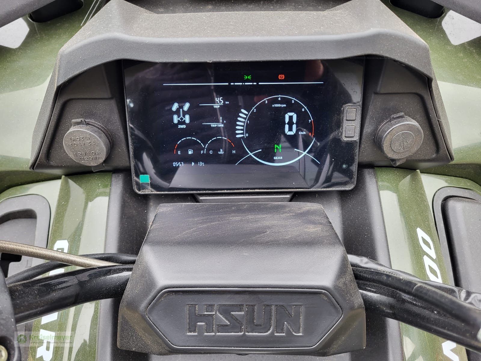 ATV & Quad του τύπου Hisun Guardian 400 4x4 Allrad + Lenkerschutz + Gepäckträger v/h NEU MODELL 2025 Quad & ATV, Neumaschine σε Feuchtwangen (Φωτογραφία 11)