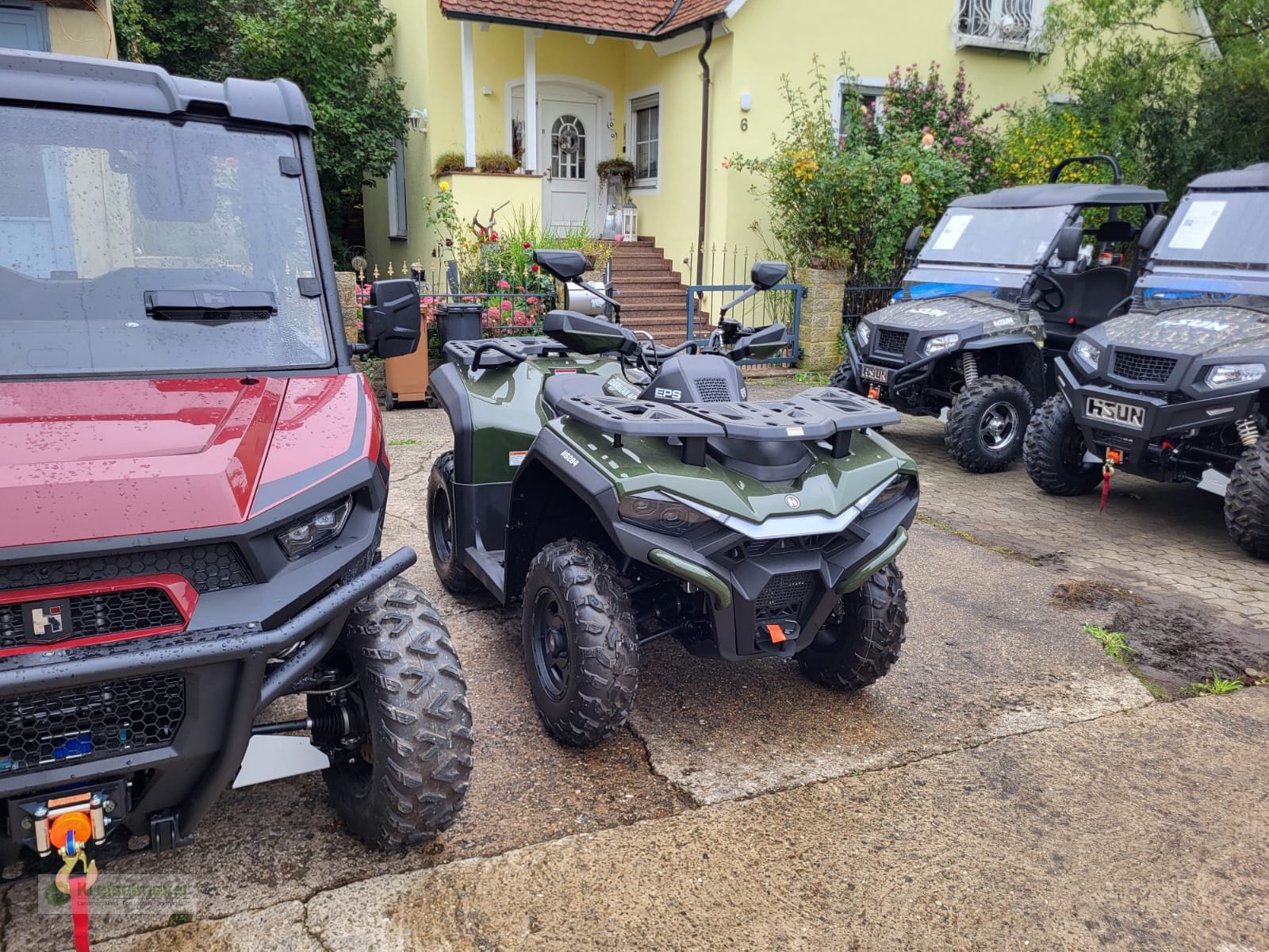 ATV & Quad του τύπου Hisun Guardian 400 4x4 Allrad + Lenkerschutz + Gepäckträger v/h NEU MODELL 2025 Quad & ATV, Neumaschine σε Feuchtwangen (Φωτογραφία 15)