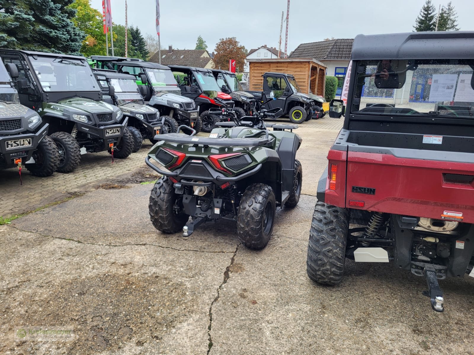 ATV & Quad του τύπου Hisun Guardian 400 4x4 Allrad + Lenkerschutz + Gepäckträger v/h NEU MODELL 2025 Quad & ATV, Neumaschine σε Feuchtwangen (Φωτογραφία 17)