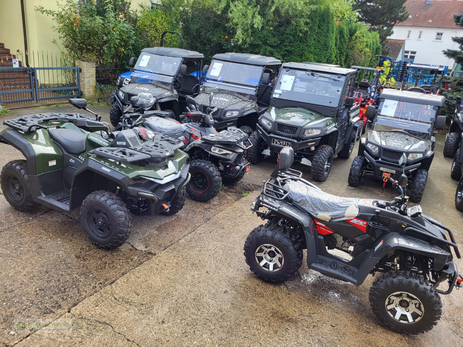 ATV & Quad του τύπου Hisun Guardian 400 4x4 Allrad + Lenkerschutz + Gepäckträger v/h NEU MODELL 2025 Quad & ATV, Neumaschine σε Feuchtwangen (Φωτογραφία 18)