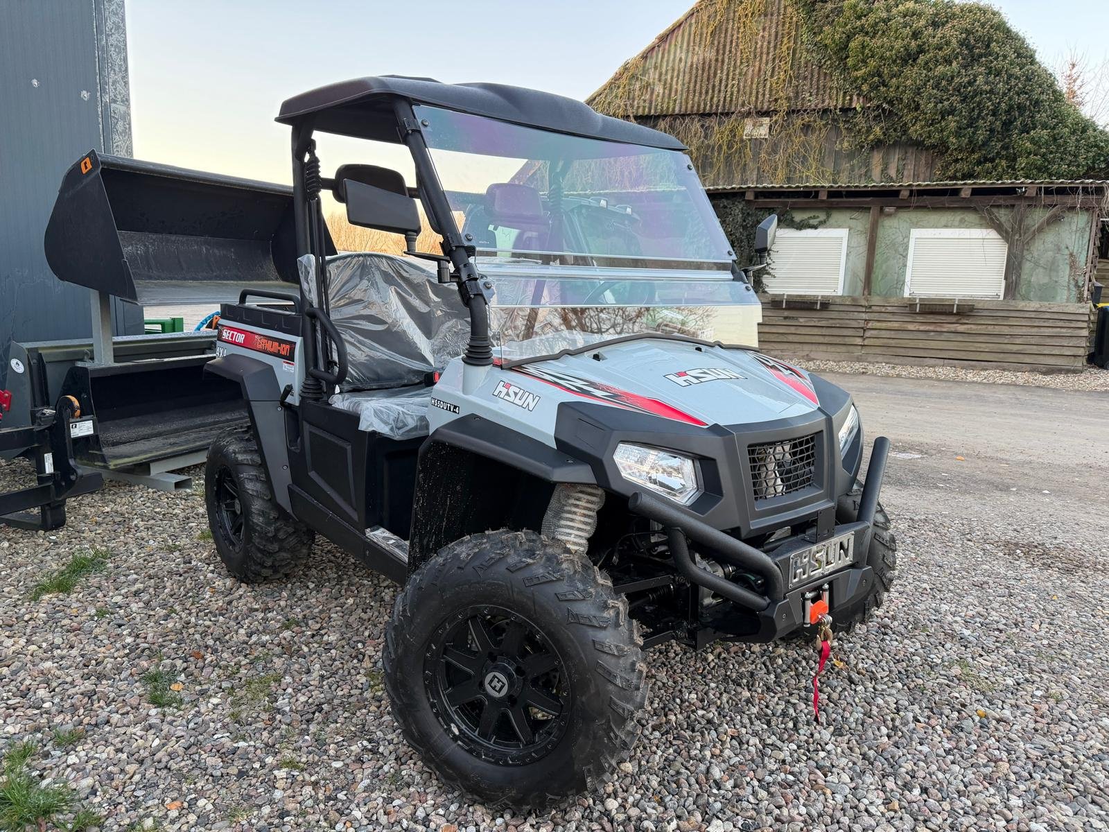 ATV & Quad του τύπου Hisun HS5 LI, Neumaschine σε Klempau (Φωτογραφία 1)