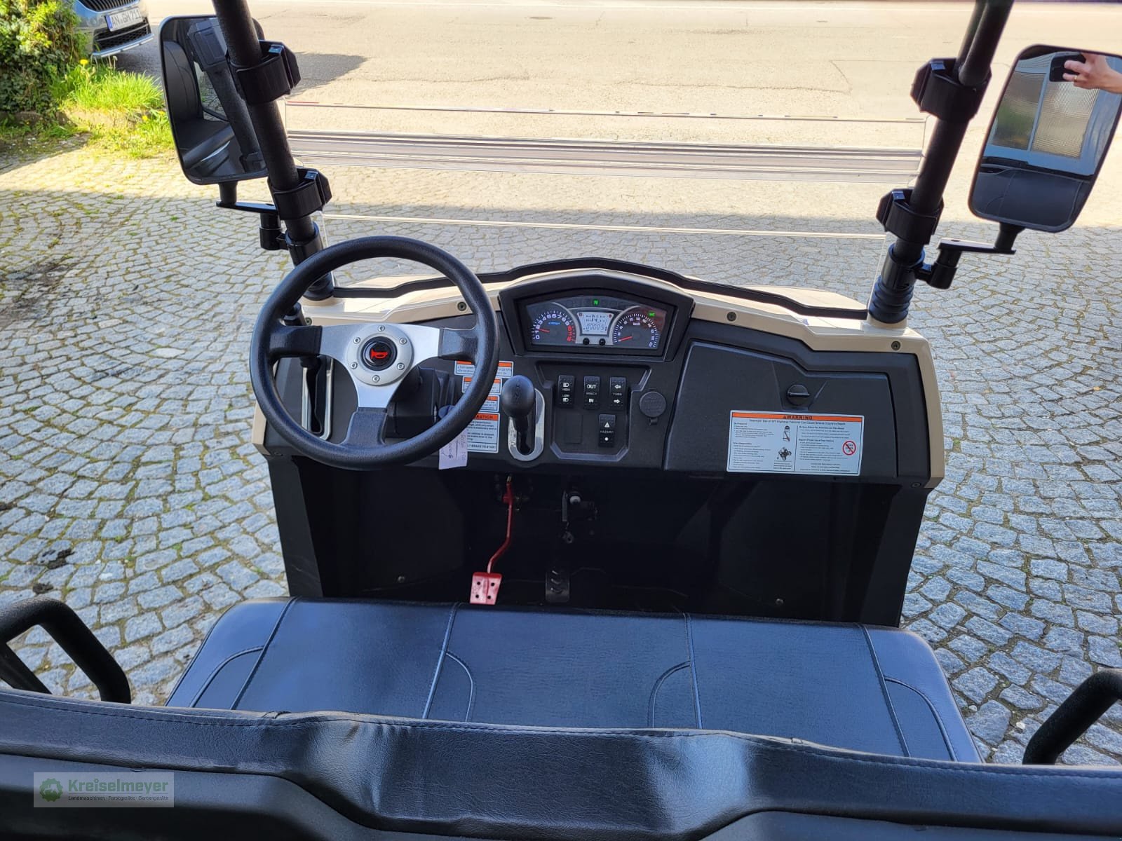 ATV & Quad des Typs Hisun Sector 250 sand / beige + Seilwinde + StVZO Zulassungspapiere NEU UTV, Neumaschine in Feuchtwangen (Bild 8)