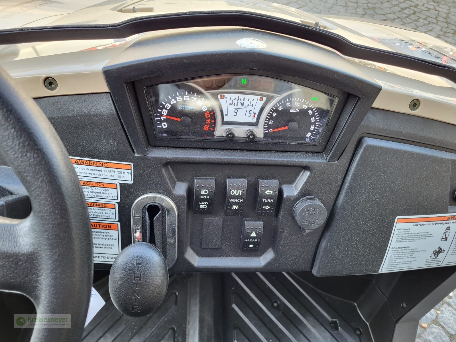 ATV & Quad des Typs Hisun Sector 250 sand / beige + Seilwinde + StVZO Zulassungspapiere NEU UTV, Neumaschine in Feuchtwangen (Bild 9)