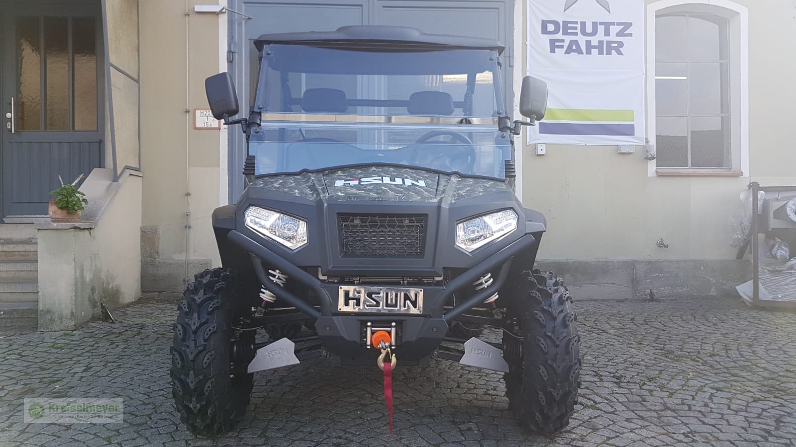 ATV & Quad des Typs Hisun Sector 450 Allrad 4x4 + Differenzial-Sperre + Straßenzulassung UTV, Forstfahrzeug, Buggy, Gator,, Neumaschine in Feuchtwangen (Bild 4)