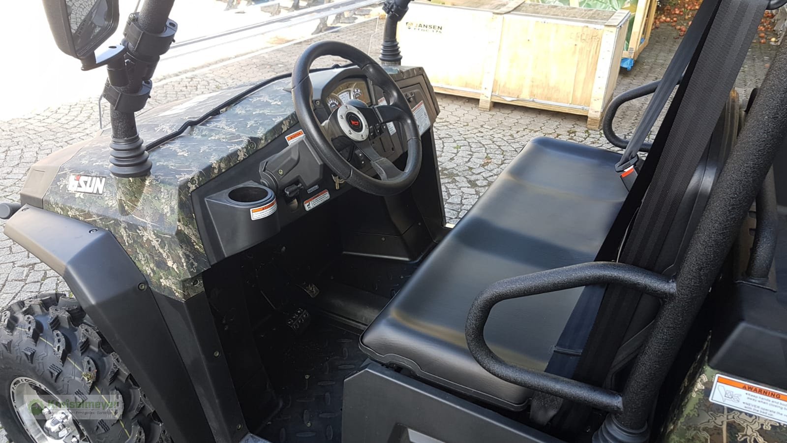 ATV & Quad des Typs Hisun Sector 450 Allrad 4x4 + Differenzial-Sperre + Straßenzulassung UTV, Forstfahrzeug, Buggy, Gator,, Neumaschine in Feuchtwangen (Bild 9)