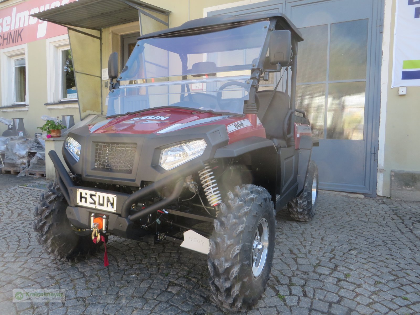 ATV & Quad типа Hisun Sector 450 Allrad 4x4 + Differenzial-Sperre + Straßenzulassung UTV, Forstfahrzeug, Buggy, Gator, Neumaschine в Feuchtwangen (Фотография 2)