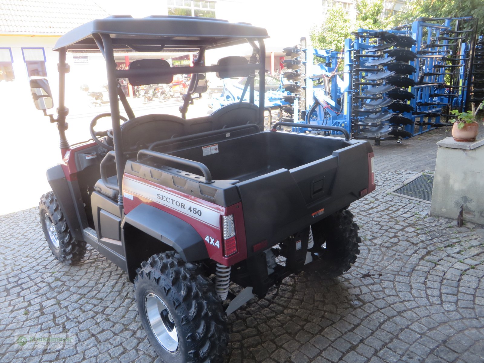 ATV & Quad типа Hisun Sector 450 Allrad 4x4 + Differenzial-Sperre + Straßenzulassung UTV, Forstfahrzeug, Buggy, Gator, Neumaschine в Feuchtwangen (Фотография 4)