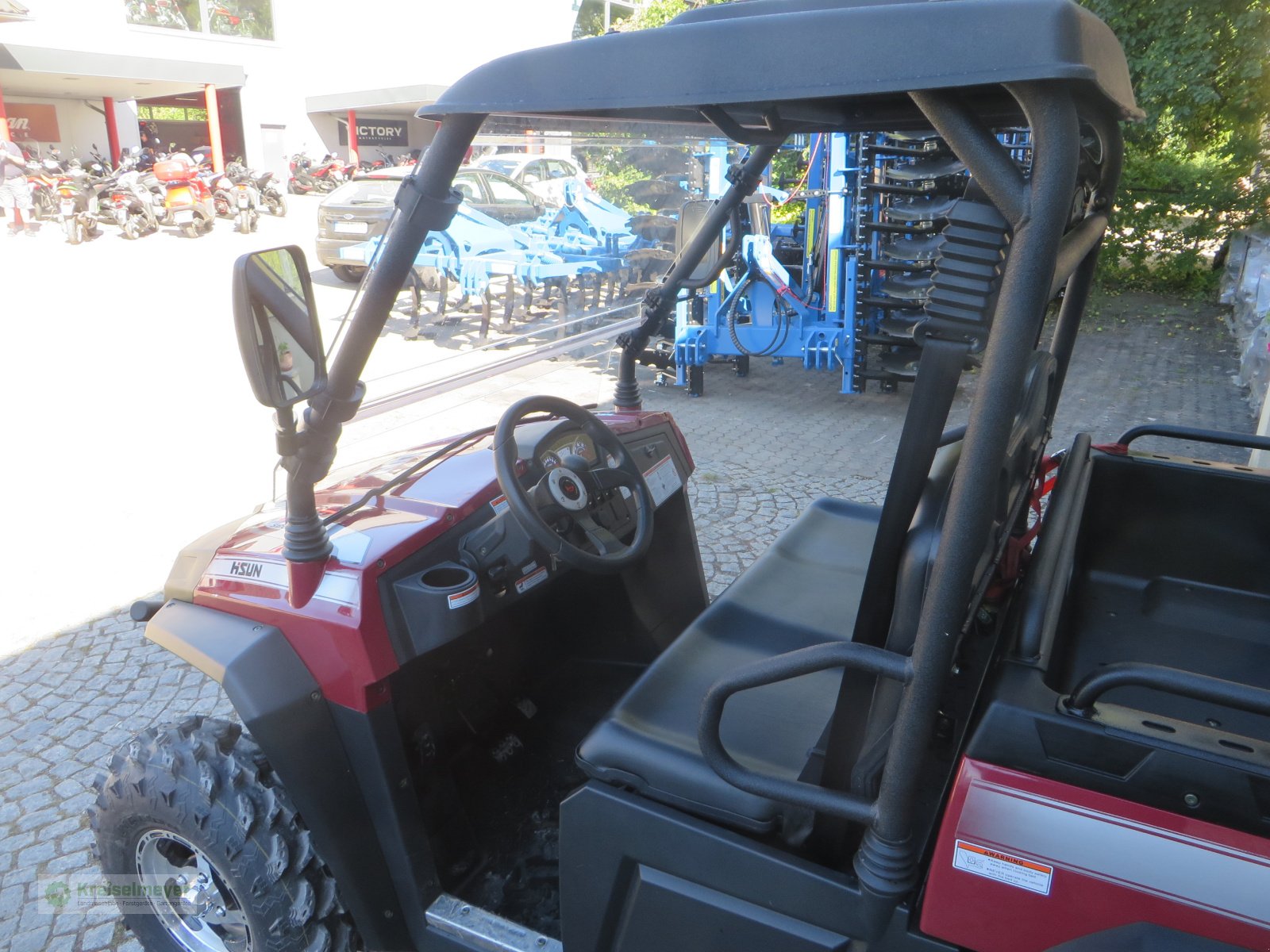 ATV & Quad типа Hisun Sector 450 Allrad 4x4 + Differenzial-Sperre + Straßenzulassung UTV, Forstfahrzeug, Buggy, Gator, Neumaschine в Feuchtwangen (Фотография 5)
