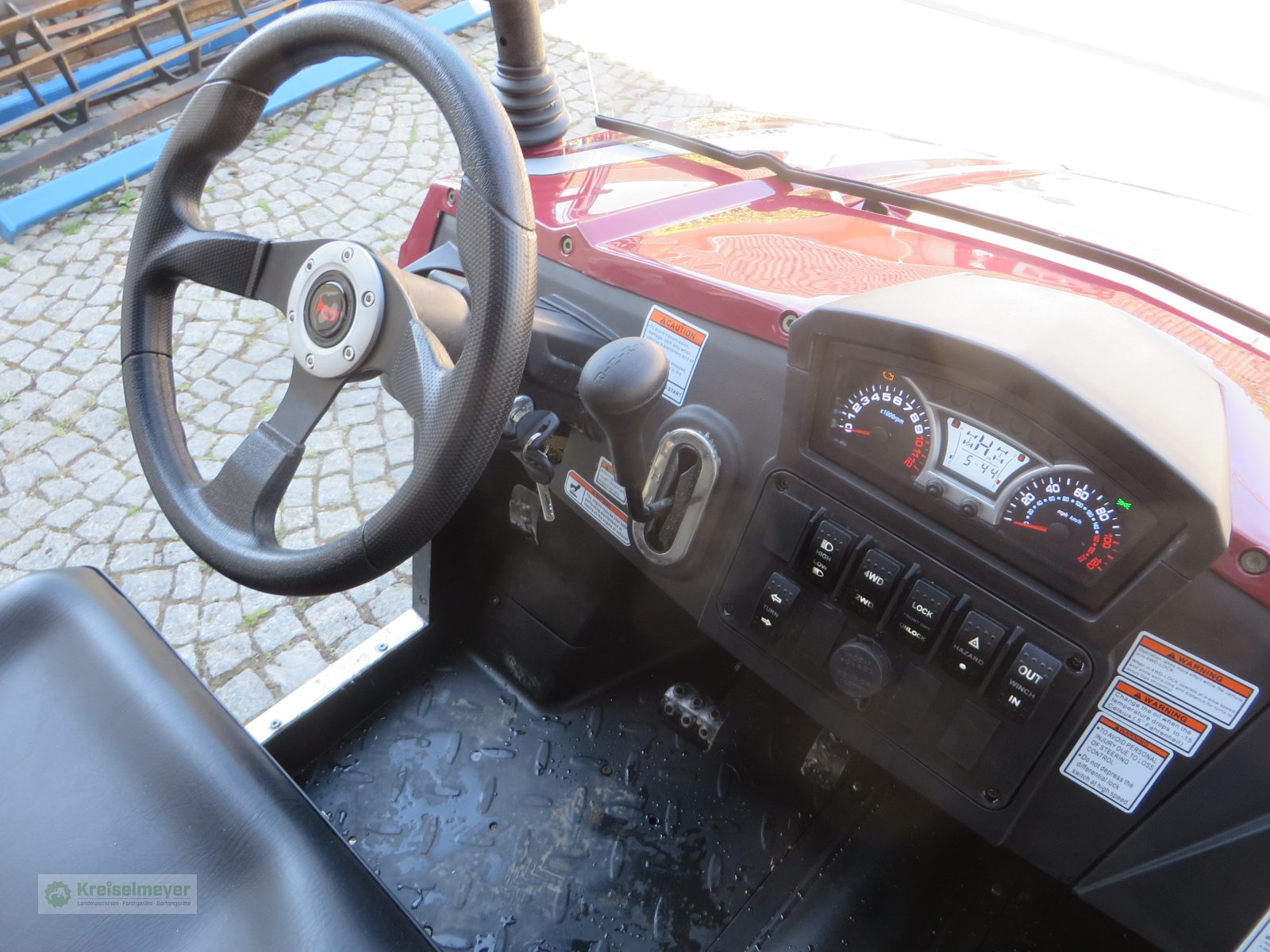 ATV & Quad типа Hisun Sector 450 Allrad 4x4 + Differenzial-Sperre + Straßenzulassung UTV, Forstfahrzeug, Buggy, Gator, Neumaschine в Feuchtwangen (Фотография 8)