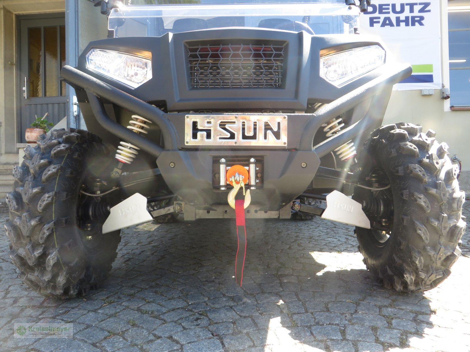 ATV & Quad типа Hisun Sector 450 Allrad 4x4 + Differenzial-Sperre + Straßenzulassung UTV, Forstfahrzeug, Buggy, Gator, Neumaschine в Feuchtwangen (Фотография 14)