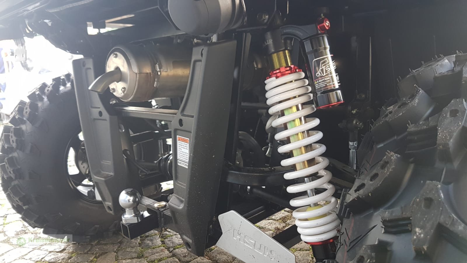 ATV & Quad des Typs Hisun Sector 450 Allrad 4x4 + Differenzial-Sperre + Straßenzulassung UTV, Forstfahrzeug, Buggy, Gator, Neumaschine in Feuchtwangen (Bild 15)