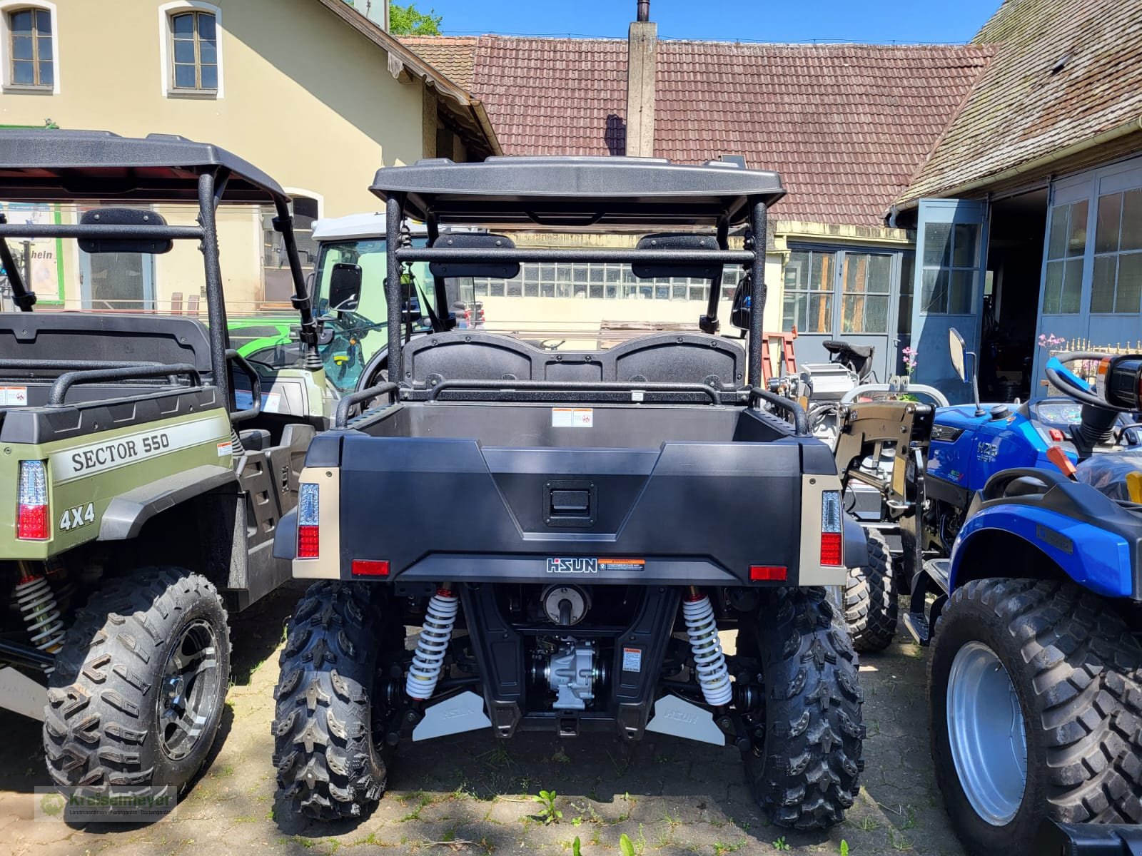 ATV & Quad des Typs Hisun Sector 450 Allrad 4x4 + Differenzialsperre + Straßenzulassung UTV Buggy Gator, Neumaschine in Feuchtwangen (Bild 7)