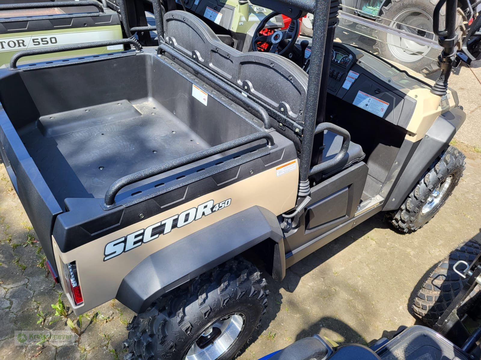 ATV & Quad des Typs Hisun Sector 450 Allrad 4x4 + Differenzialsperre + Straßenzulassung UTV Buggy Gator, Neumaschine in Feuchtwangen (Bild 5)