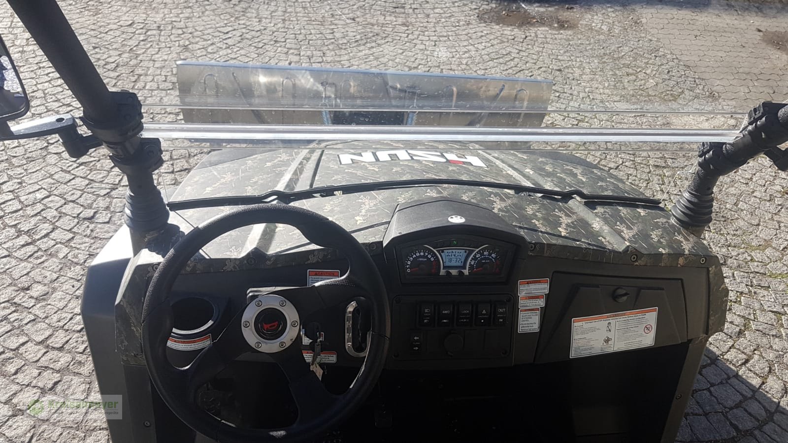 ATV & Quad des Typs Hisun Sector 450 + Schneeräumschild *Winterpaket* Allrad 4x4 + Straßenzulassung NEU, Neumaschine in Feuchtwangen (Bild 9)