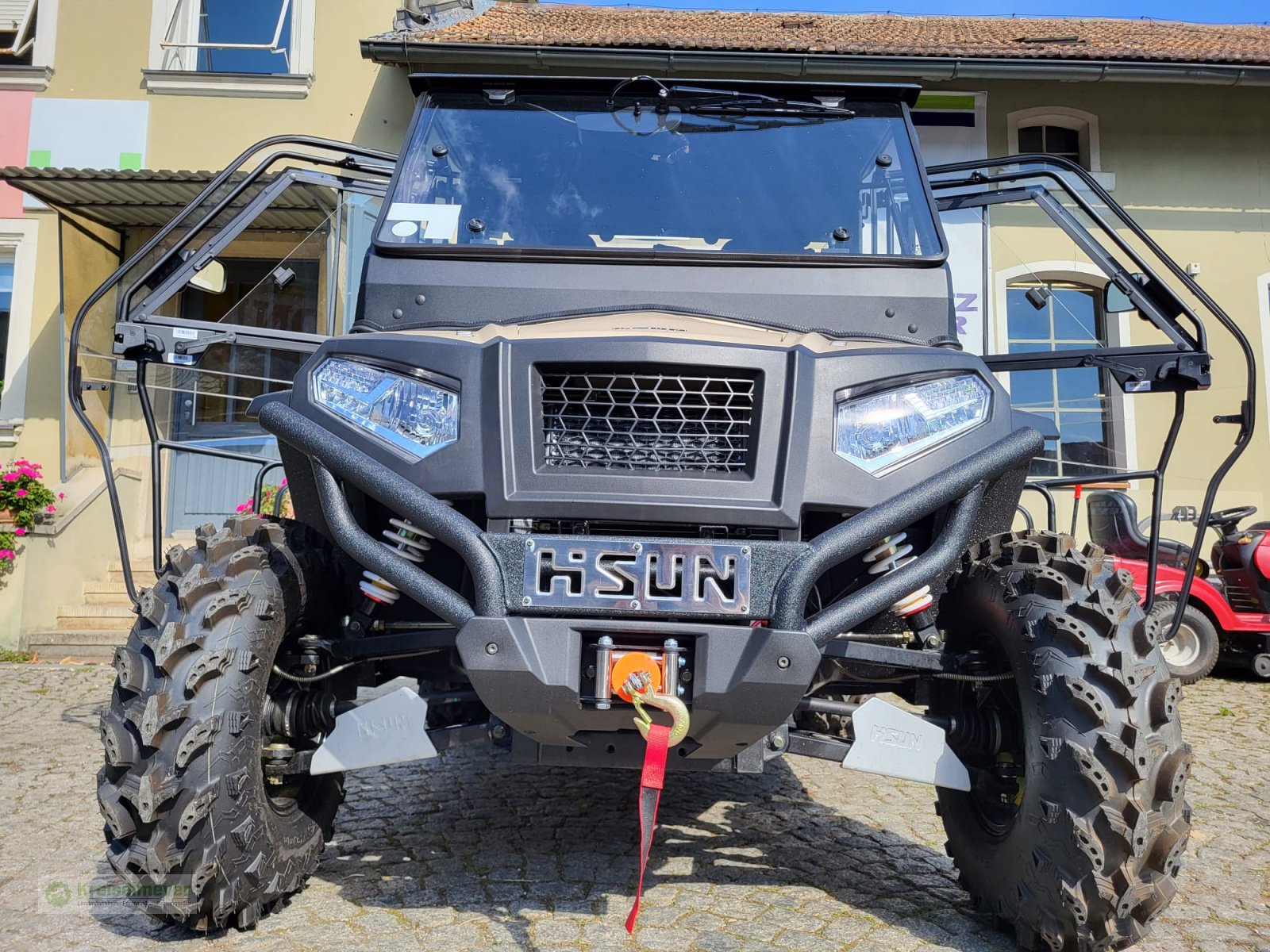 ATV & Quad des Typs Hisun Sector 450 + Vollkabine Heizung & Lüftung + Straßenzulassung StVZO + Allrad UTV &, Neumaschine in Feuchtwangen (Bild 7)