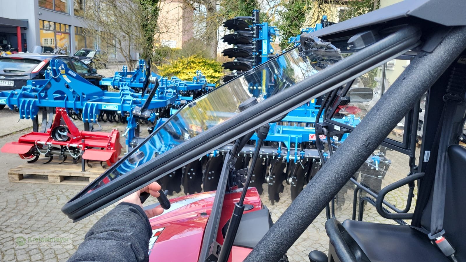 ATV & Quad des Typs Hisun Sector 450 + Vollkabine Heizung & Lüftung + Straßenzulassung StVZO + Allrad UTV &, Neumaschine in Feuchtwangen (Bild 12)