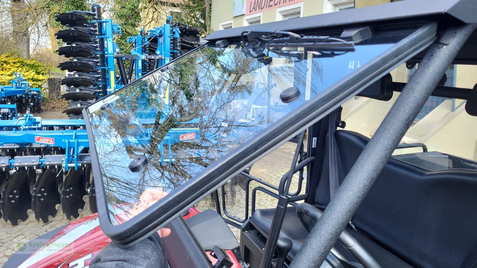 ATV & Quad des Typs Hisun Sector 450 + Vollkabine Heizung & Lüftung + Straßenzulassung StVZO + Allrad UTV &, Neumaschine in Feuchtwangen (Bild 13)