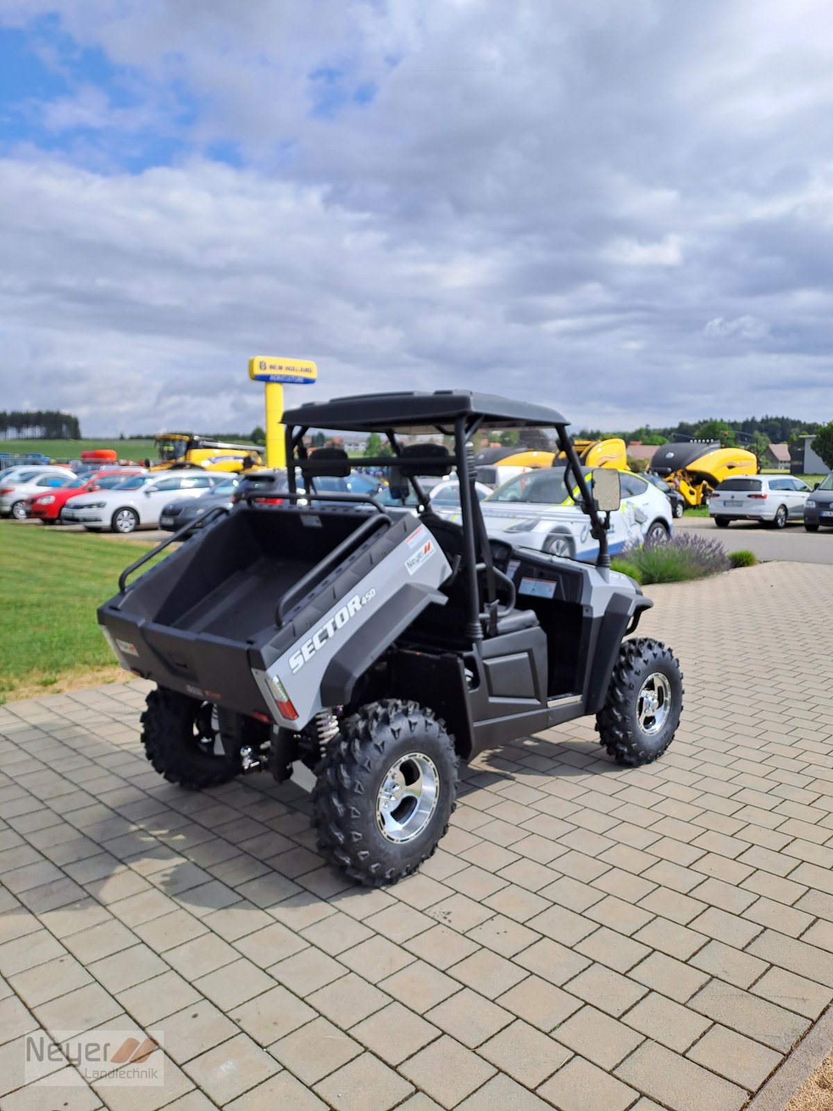 ATV & Quad des Typs Hisun Sector 450, Neumaschine in Bad Waldsee Mennisweiler (Bild 8)
