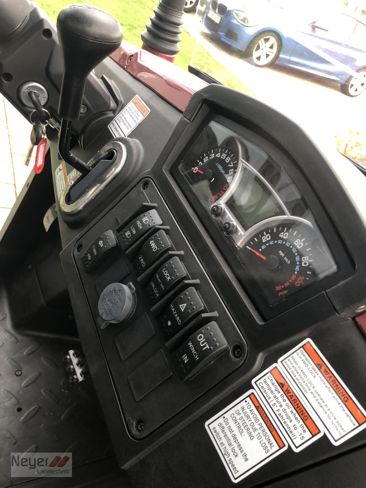 ATV & Quad des Typs Hisun Sector 450, Neumaschine in Bad Waldsee Mennisweiler (Bild 16)