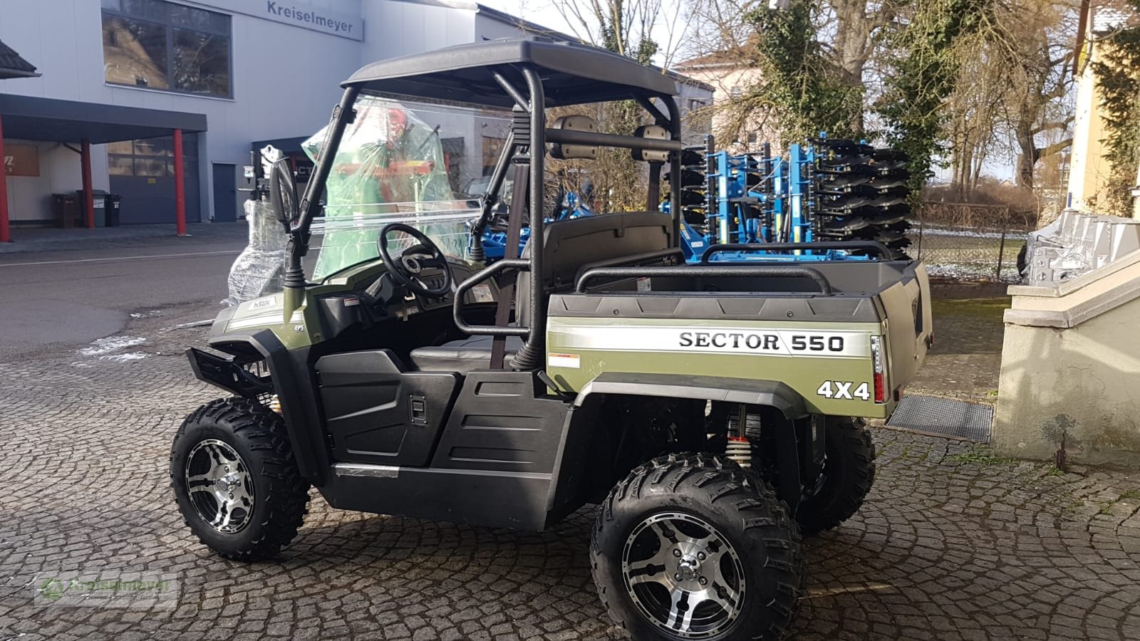 ATV & Quad typu Hisun Sector 550 Allrad 4x4 + Differenzial-Sperre + Straßenzulassung UTV, Forstfahrzeug, Buggy, Gator, Neumaschine w Feuchtwangen (Zdjęcie 3)