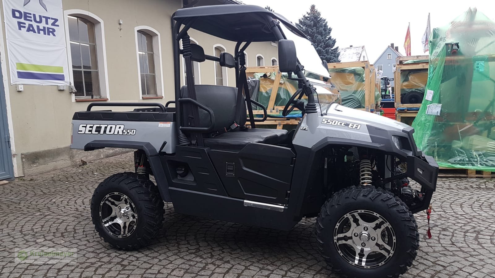 ATV & Quad des Typs Hisun Sector 550 Allrad 4x4 + Differenzial-Sperre + Straßenzulassung UTV, Forstfahrzeug, Buggy, Gator, Neumaschine in Feuchtwangen (Bild 2)