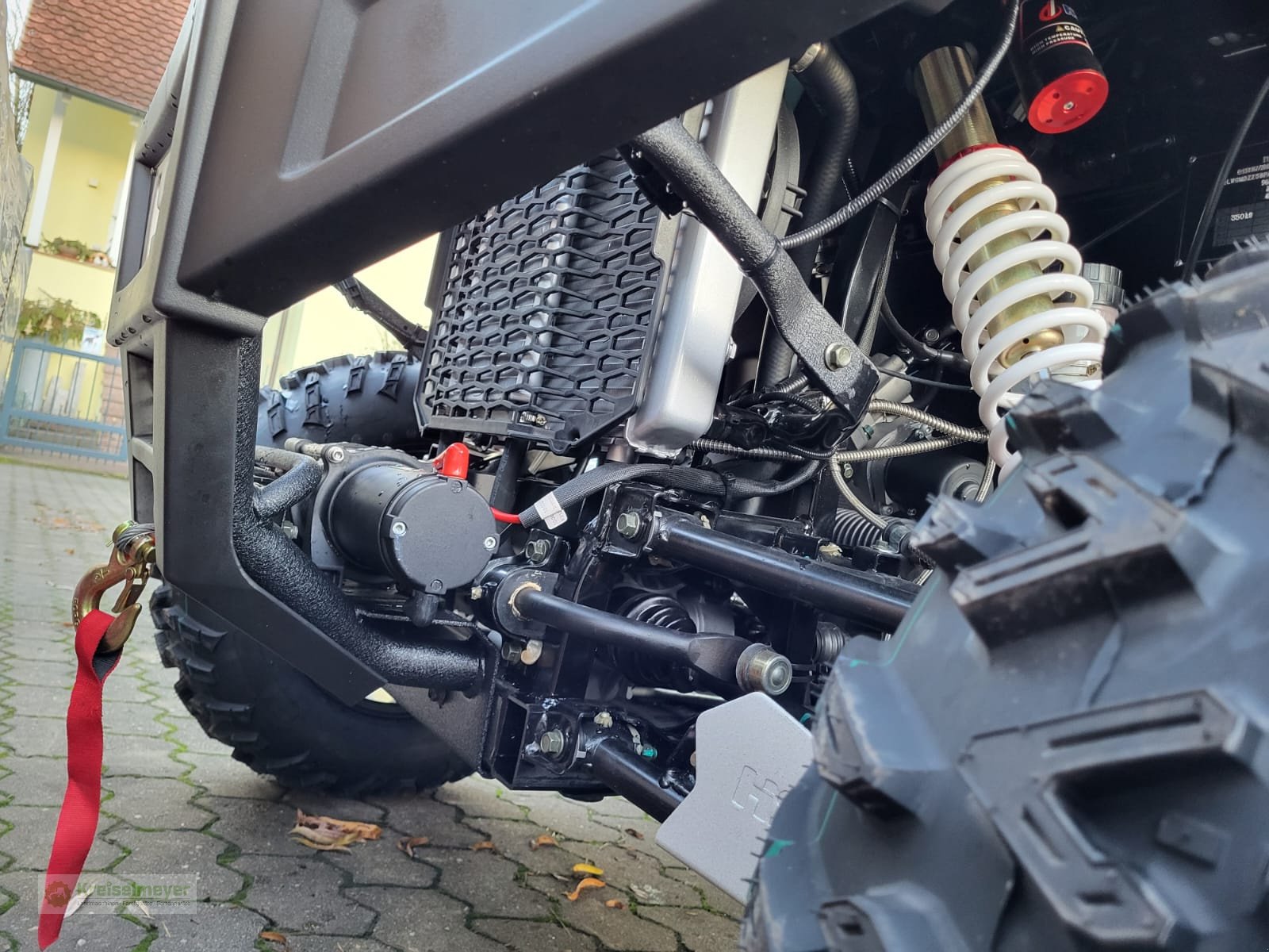 ATV & Quad tip Hisun Sector 550 Allrad 4x4 + Differenzial-Sperre + Straßenzulassung UTV, Forstfahrzeug, Buggy, Gator, Neumaschine in Feuchtwangen (Poză 9)