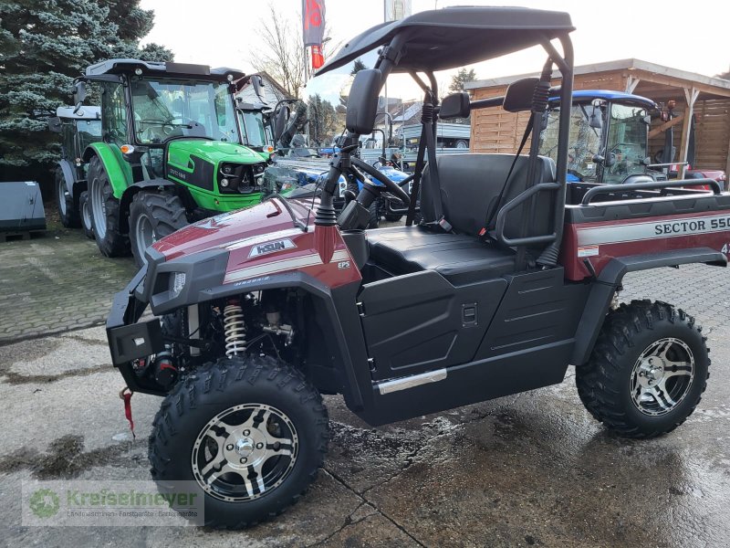 ATV & Quad za tip Hisun Sector 550 Allrad 4x4 + Differenzial-Sperre + Zulassungspapiere UTV Buggy Gator, Neumaschine u Feuchtwangen (Slika 1)