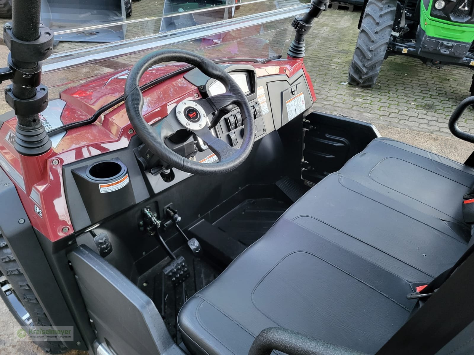 ATV & Quad typu Hisun Sector 550 Allrad 4x4 + Differenzial-Sperre + Zulassungspapiere UTV Buggy Gator, Neumaschine v Feuchtwangen (Obrázek 7)