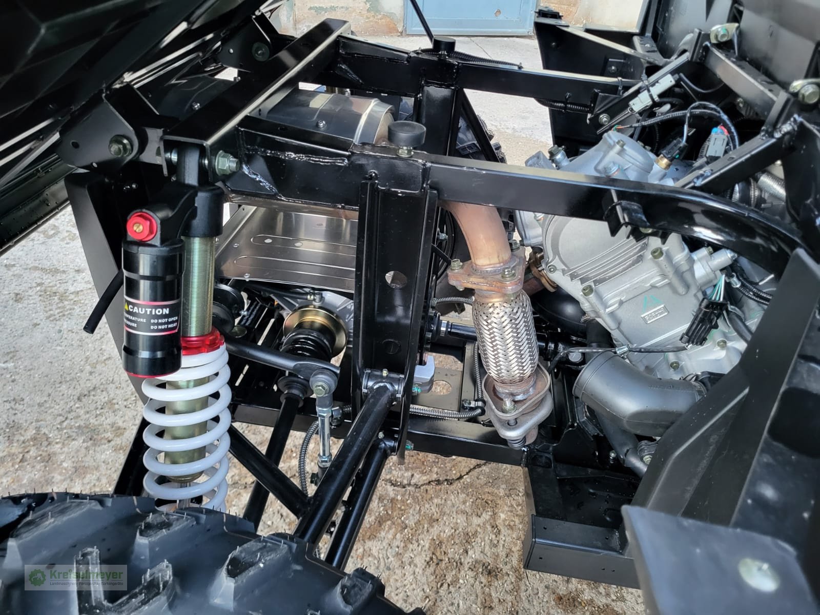 ATV & Quad typu Hisun Sector 550 Allrad 4x4 + Differenzial-Sperre + Zulassungspapiere UTV Buggy Gator, Neumaschine v Feuchtwangen (Obrázek 11)