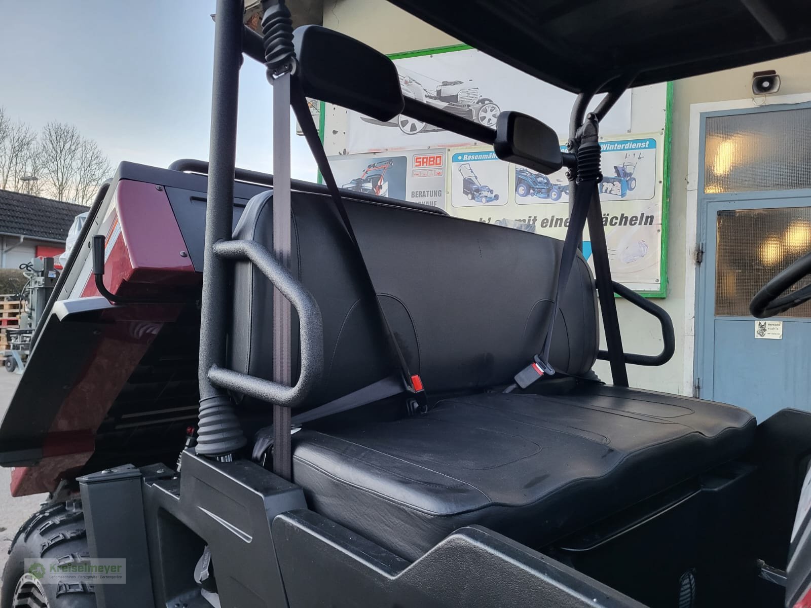 ATV & Quad typu Hisun Sector 550 Allrad 4x4 + Differenzial-Sperre + Zulassungspapiere UTV Buggy Gator, Neumaschine v Feuchtwangen (Obrázek 12)