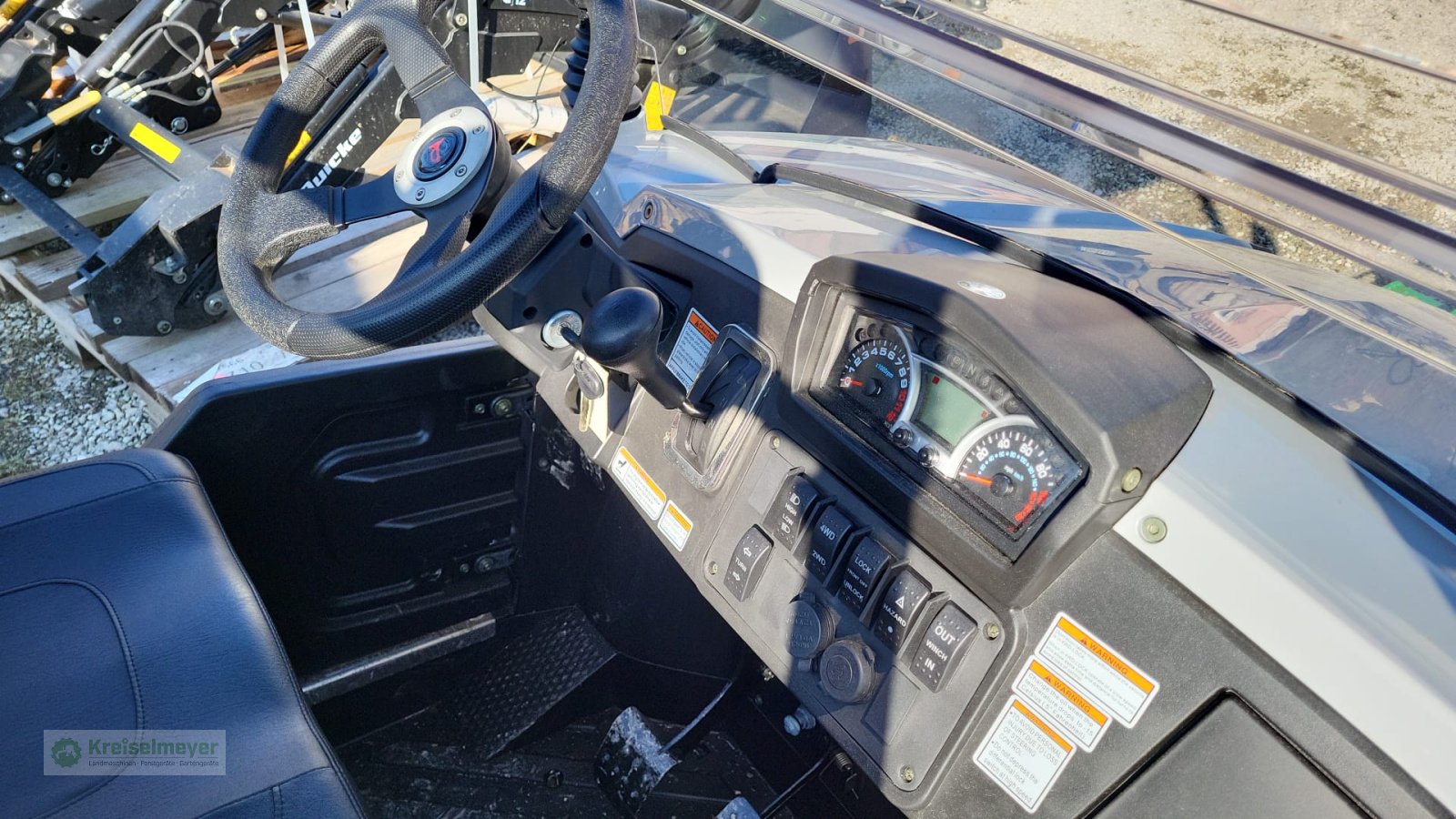 ATV & Quad des Typs Hisun Sector 550 + Frontmähwerk / Mulcher + STVZO, Neumaschine in Feuchtwangen (Bild 9)