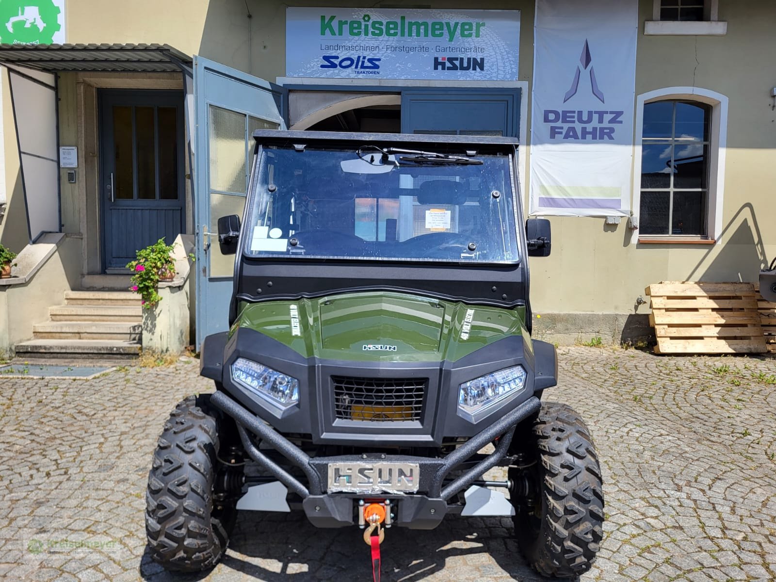 ATV & Quad des Typs Hisun Sector 550 Kabine + Heizung 4x4 Allrad UTV neu, Neumaschine in Feuchtwangen (Bild 2)