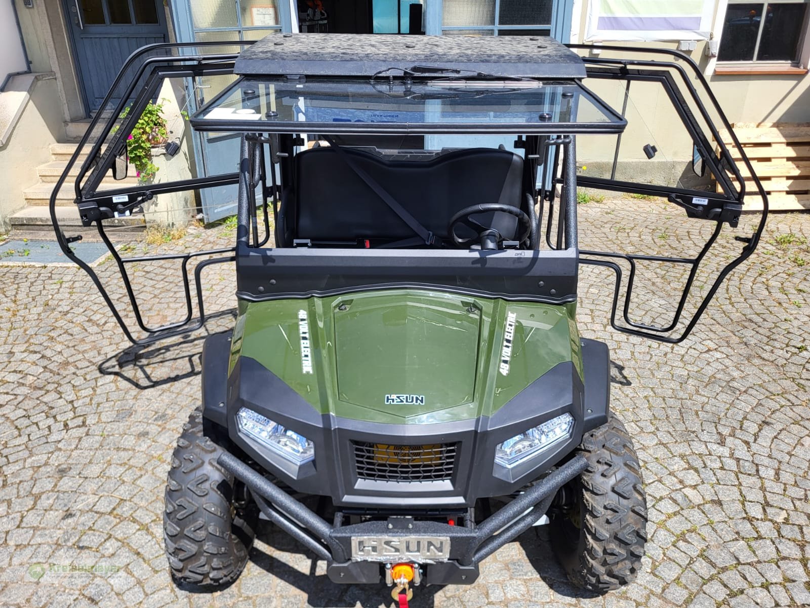 ATV & Quad des Typs Hisun Sector 550 Kabine + Heizung 4x4 Allrad UTV neu, Neumaschine in Feuchtwangen (Bild 3)