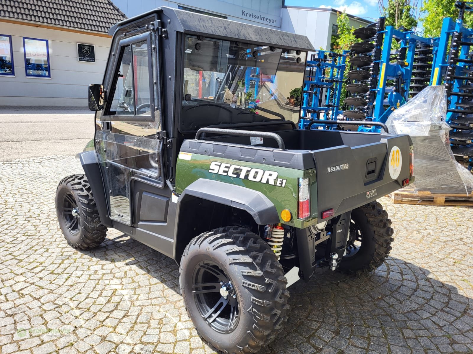 ATV & Quad des Typs Hisun Sector 550 Kabine + Heizung 4x4 Allrad UTV neu, Neumaschine in Feuchtwangen (Bild 5)