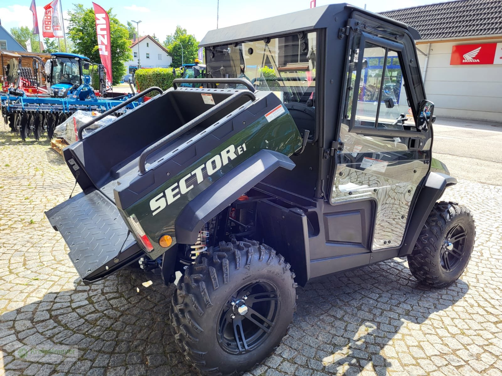 ATV & Quad des Typs Hisun Sector 550 Kabine + Heizung 4x4 Allrad UTV neu, Neumaschine in Feuchtwangen (Bild 7)