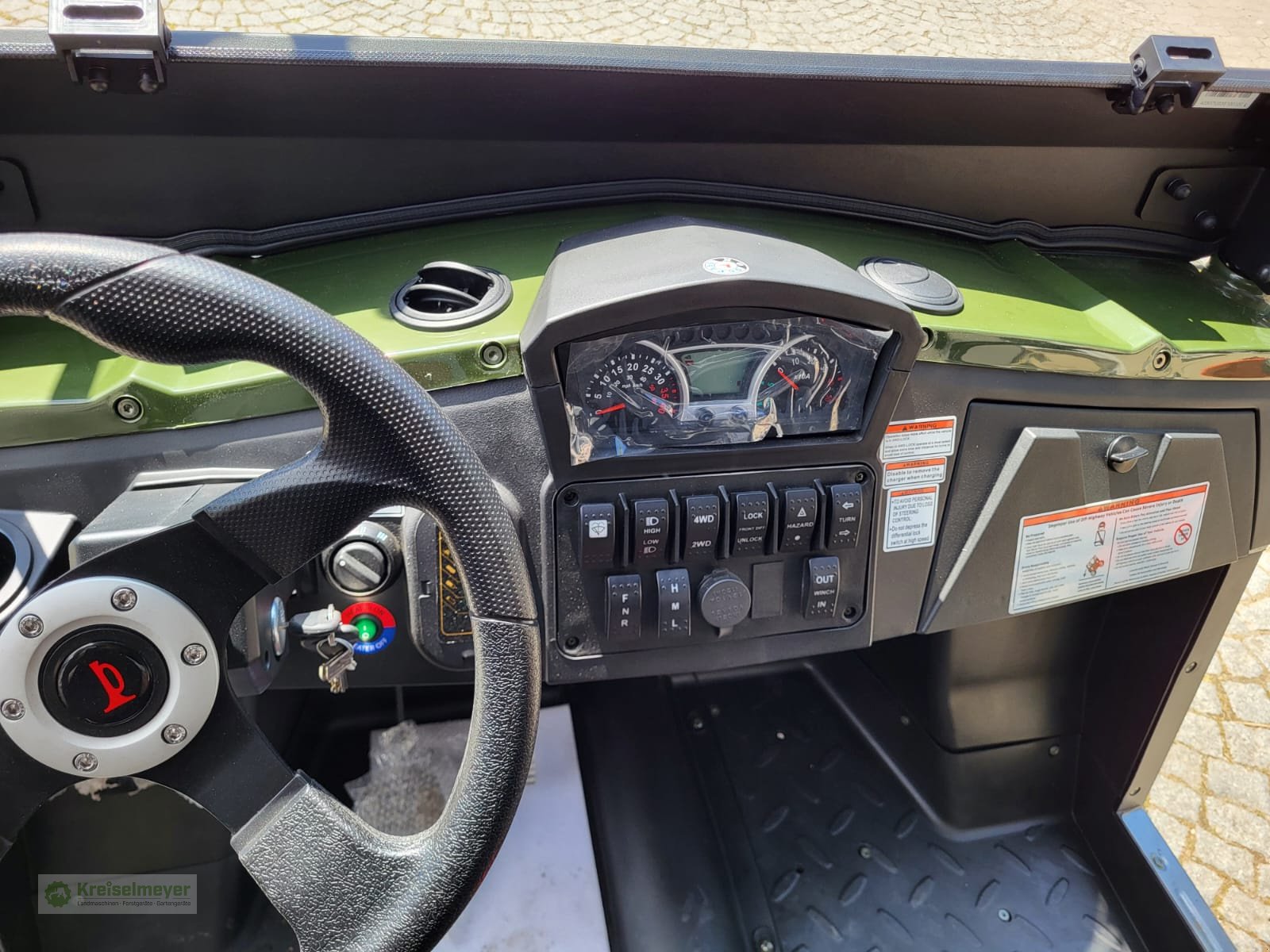 ATV & Quad des Typs Hisun Sector 550 Kabine + Heizung 4x4 Allrad UTV neu, Neumaschine in Feuchtwangen (Bild 8)