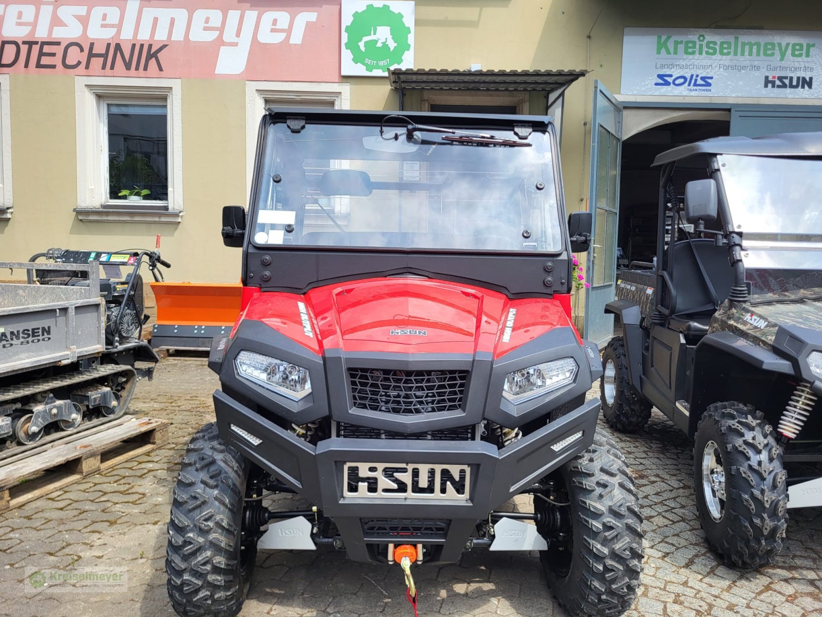 ATV & Quad des Typs Hisun Sector 550 Vollkabine + Heizung + Allrad & Diff.Sperre inkl. StVZO-Papiere NEU, Neumaschine in Feuchtwangen (Bild 2)