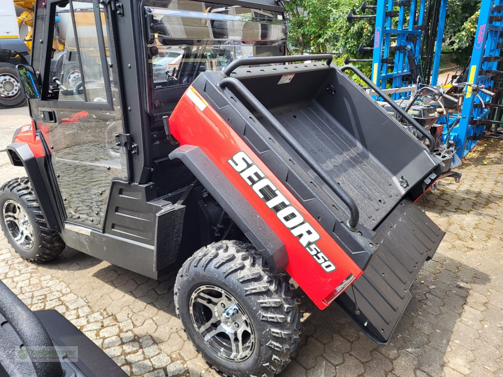 ATV & Quad des Typs Hisun Sector 550 Vollkabine + Heizung + Allrad & Diff.Sperre inkl. StVZO-Papiere NEU, Neumaschine in Feuchtwangen (Bild 5)