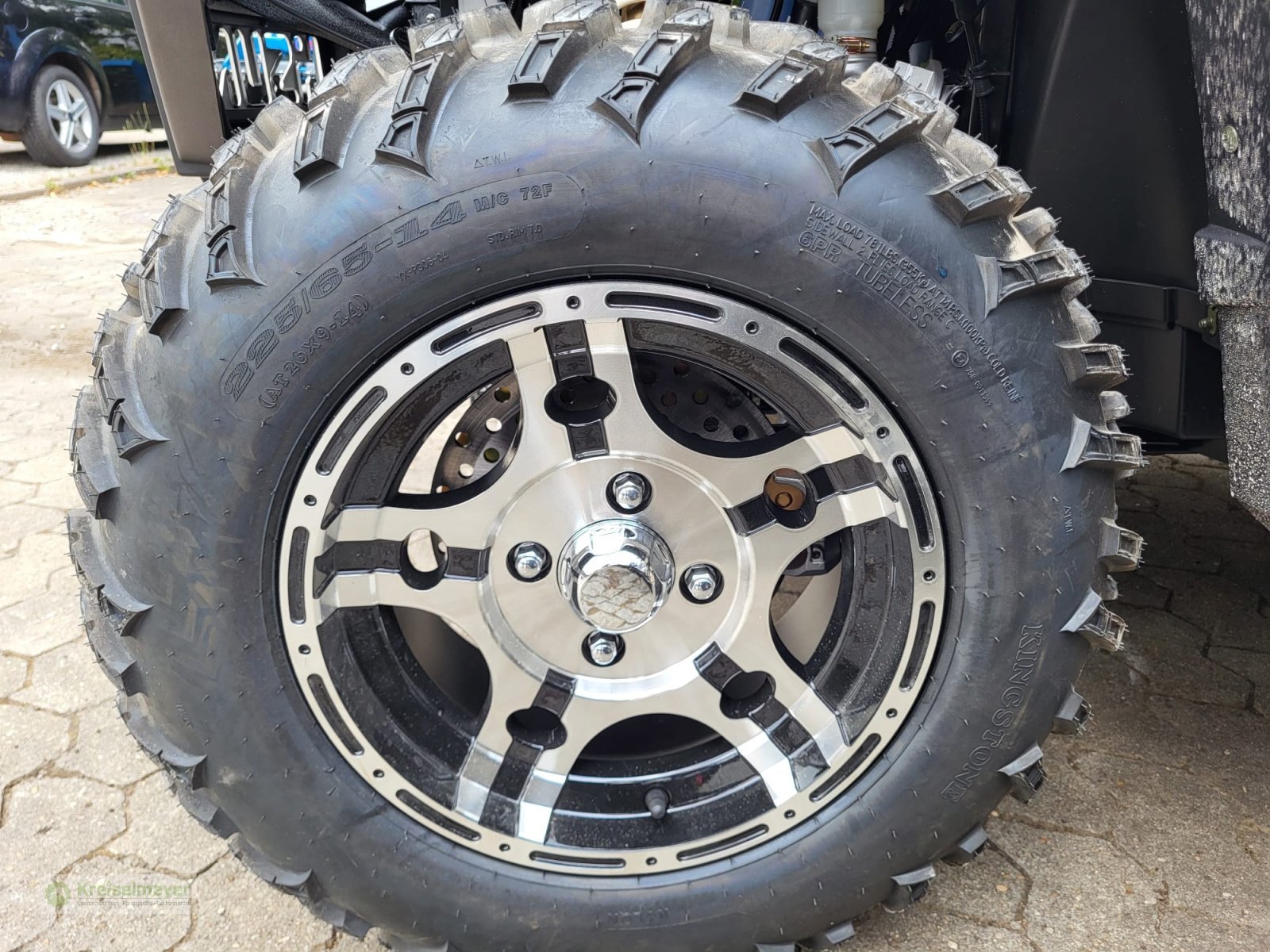 ATV & Quad des Typs Hisun Sector 550 Vollkabine + Heizung + Allrad & Diff.Sperre inkl. StVZO-Papiere NEU, Neumaschine in Feuchtwangen (Bild 12)