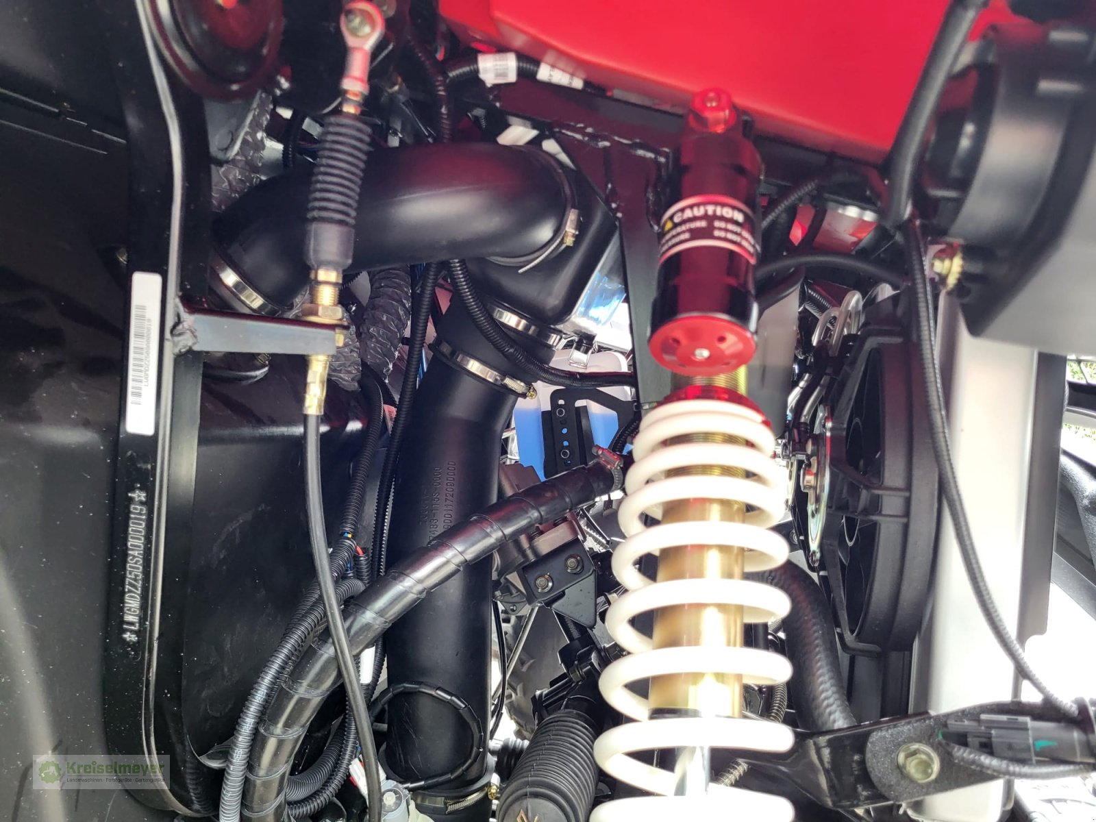 ATV & Quad des Typs Hisun Sector 550 Vollkabine + Heizung + Allrad & Diff.Sperre inkl. StVZO-Papiere NEU, Neumaschine in Feuchtwangen (Bild 13)