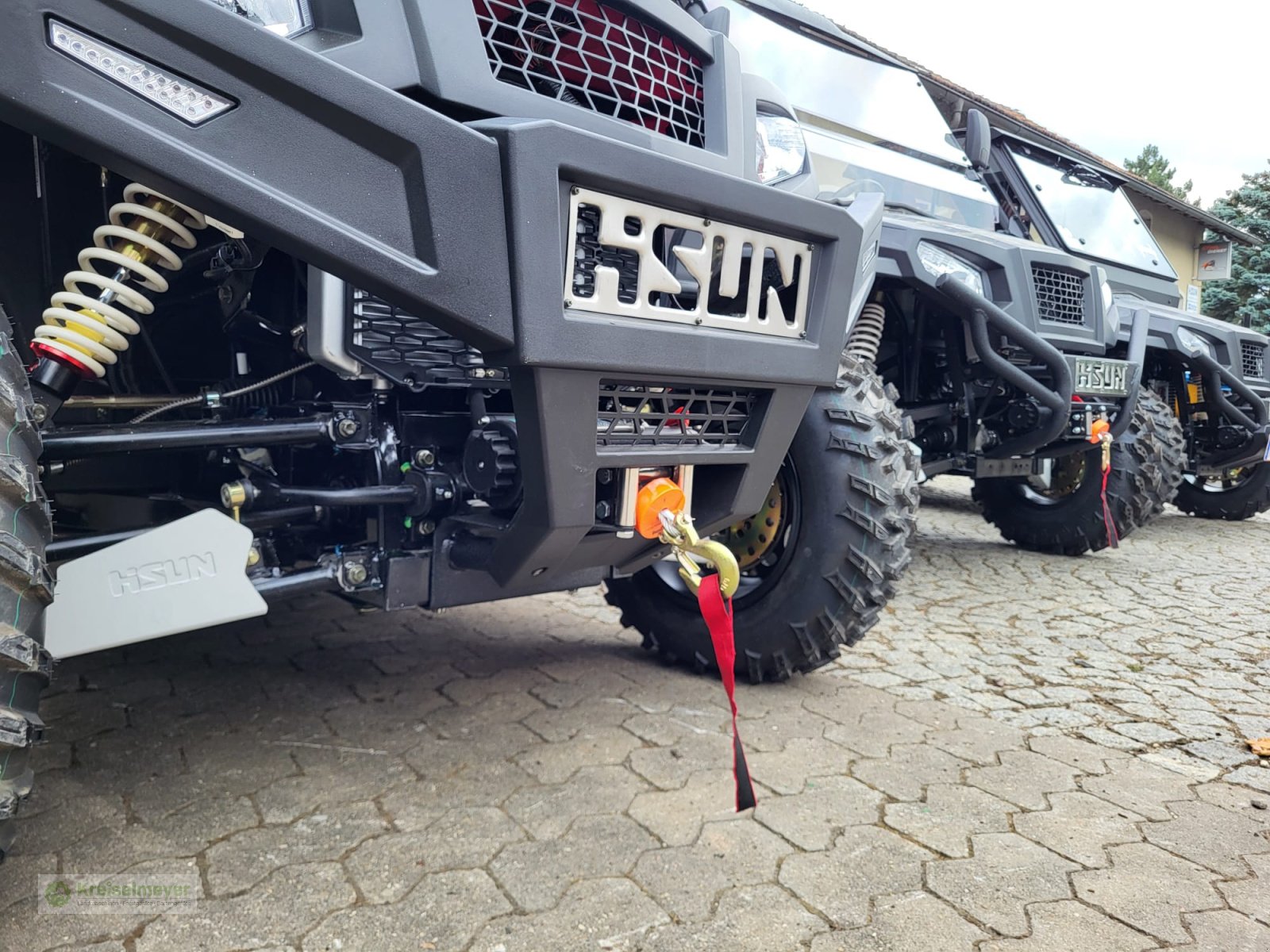 ATV & Quad des Typs Hisun Sector 550 Vollkabine + Heizung + Allrad & Diff.Sperre inkl. StVZO-Papiere NEU, Neumaschine in Feuchtwangen (Bild 14)