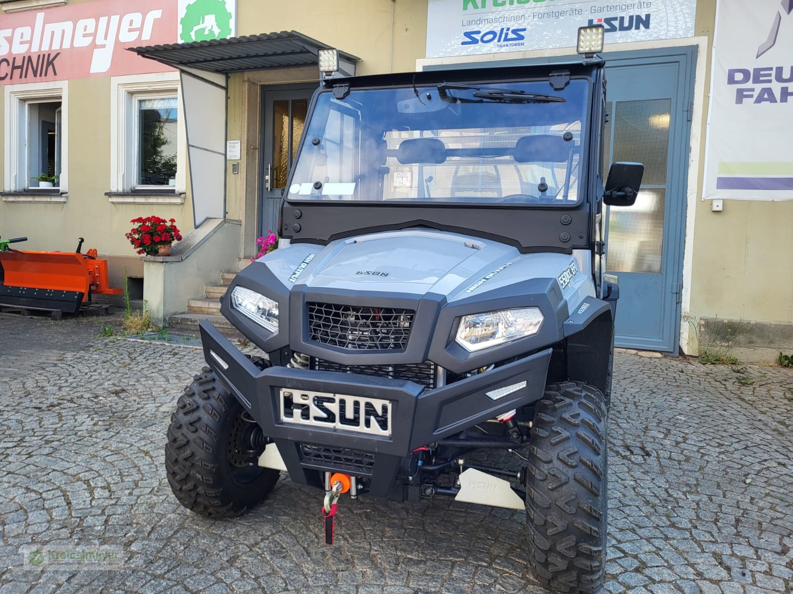 ATV & Quad of the type Hisun Sector 550 + Vollkabine Heizung & Lüftung + Straßenzulassung StVZO + Allrad UTV &, Gebrauchtmaschine in Feuchtwangen (Picture 1)