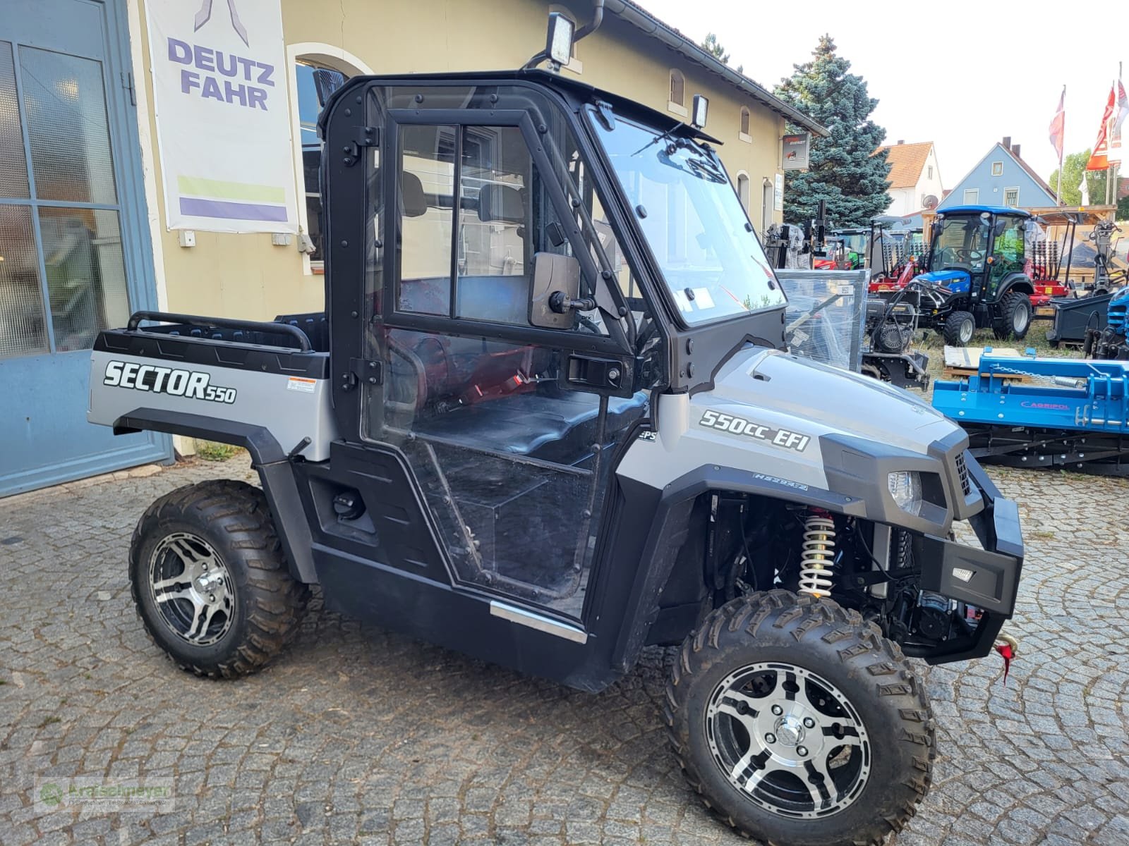 ATV & Quad of the type Hisun Sector 550 + Vollkabine Heizung & Lüftung + Straßenzulassung StVZO + Allrad UTV &, Gebrauchtmaschine in Feuchtwangen (Picture 2)
