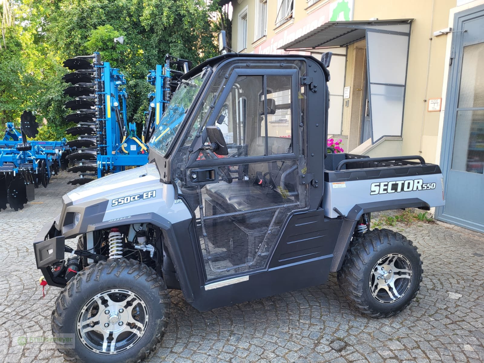 ATV & Quad of the type Hisun Sector 550 + Vollkabine Heizung & Lüftung + Straßenzulassung StVZO + Allrad UTV &, Gebrauchtmaschine in Feuchtwangen (Picture 3)