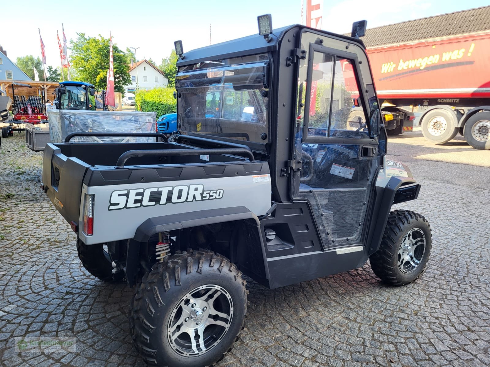 ATV & Quad of the type Hisun Sector 550 + Vollkabine Heizung & Lüftung + Straßenzulassung StVZO + Allrad UTV &, Gebrauchtmaschine in Feuchtwangen (Picture 7)
